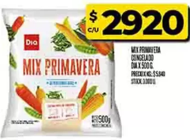 Dia - MIX PRIMAVERA