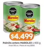 Marolio - Palmito entero