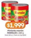 Marolio - Pimiento morrón