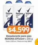 Rexona - Desodorante para pies
