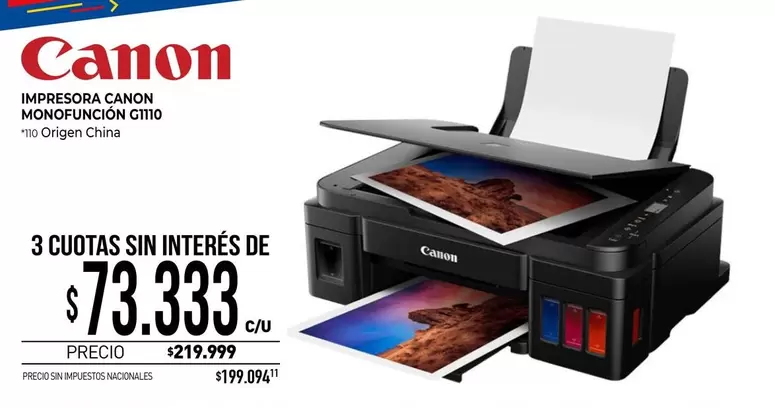 Canon - MONOFUNCIÓN CO