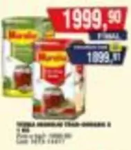 TOMATE DRINKKLAR CHOP-TOMATOES 3 X 800