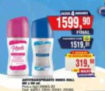 Hinds - ANTITRANSPIRANTE MINDS ROLL ON x 50 ml