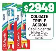 Colgate - TRIPLE ACCIÓN Cepillo dental