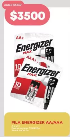 Energizer - PILA AA/AAA