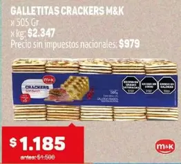 M&K - CRACKERS