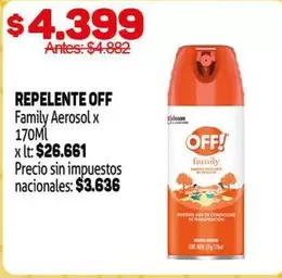 Off - Family Aerosol x 170ML