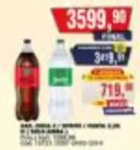 Coca cola - GAS. COCA-COLA / SPRITE / FANTA 2,25L