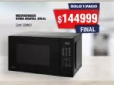 Atma - MICROONDAS ATMA DIGITAL 20Lts