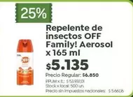 Off - Repelente de insectos Family! Aerosol