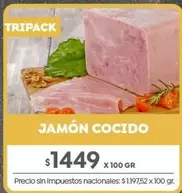 X$ - JAMÓN COCIDO