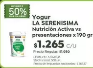 X$ - Nutrición Activa vs presentaciones