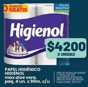 Higienol - PAPEL HIGIÉNICO