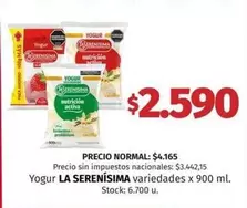 La Serenísima - Yogur LA SERENÍSIMA