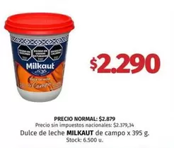 Milkaut - Dulce de leche de campo