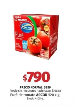 Arcor - Puré de tomate