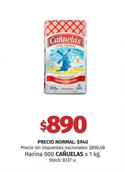 cañuelas - Harina 000
