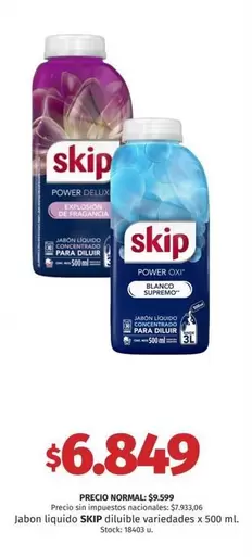 Skip - Diluible Variedades