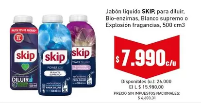 Skip - Jabón liquido para diluir