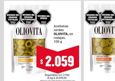 Oliovita - Aceitunas verdes