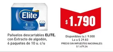 Elite - Pañuelos descartables
