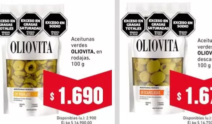 Oliovita - Aceitunas verdes