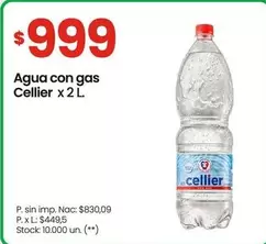Cellier - Agua con gas
