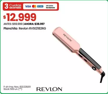 Revlon - Planchita RVS12182RG