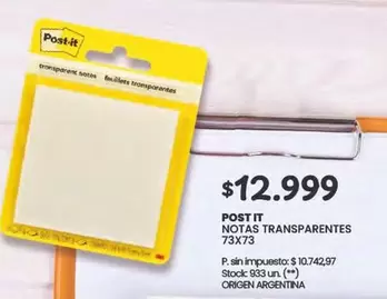 Origen - NOTAS TRANSPARENTES