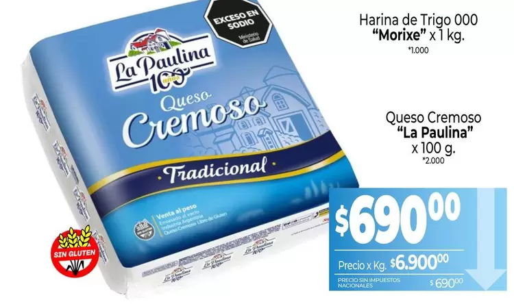 La paulina - Queso Cremoso