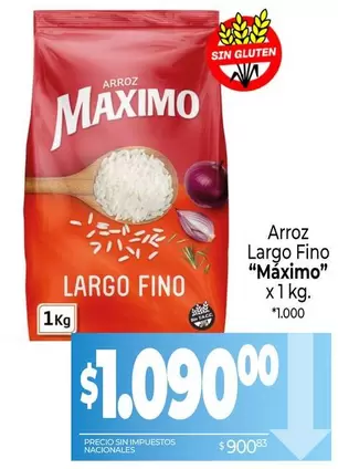 Maximo - Arroz Largo Fino "Máximo"