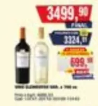 VINO ELEMENTOS VAR. X 750 CC