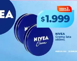 Nivea - Crema lata