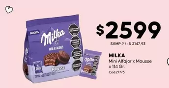 Milka - Mini Alfajor x Mousse