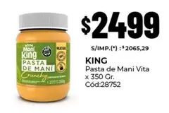 King - Pasta de Mani Vita