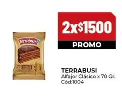 Terrabusi - Alfajor Clásico x 70 Gr.