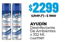 X$ - Desinfectante De Ambientes