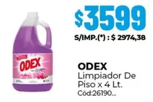 odex - Limpiador De Piso x 4 Lt.