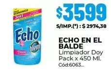 Echo - ECHO EN EL BALDE