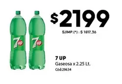 7Up - Gaseosa x 2.25 Lt.