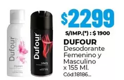 Dufour - Desodorante Femenino y Masculino
