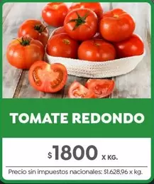Redondo - TOMATE REDONDO