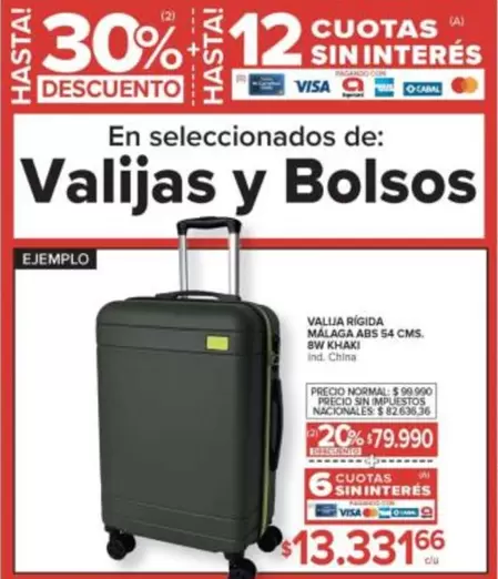 Valijas y Bolsos