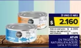 Mas - ATUN EN TROZOS AL NATURALEN ACEITE