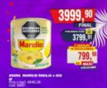 Marolio - ANANAS MAROLIO RODAJAS x 825