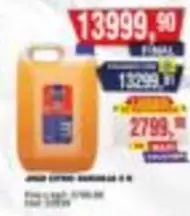 JABÓN LÍQUIDO MANOS 5 L