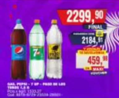 Bak - PEPSI - 7 UP - PASO DE LOS TOROS