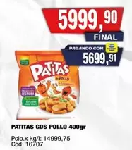 Patitas - PATITAS GDS POLLO