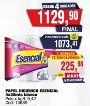 Esencial - PAPEL HIGIENICO ESENCIAL