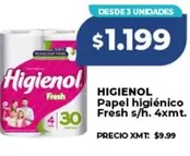 Higienol - Papel higiénico